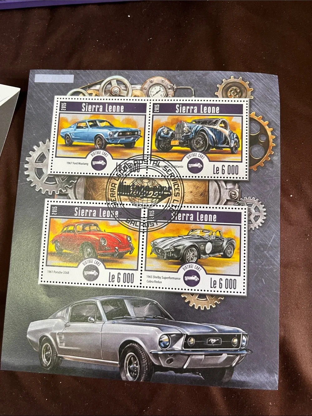 Commemorative Stamp Sheet - Multicolor